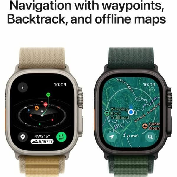 Smartwatch Apple Ultra 2 Sort 49 mm