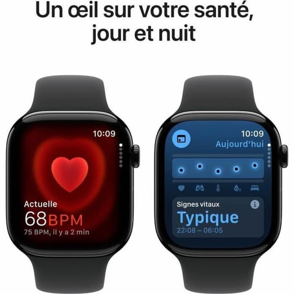 Älykello Apple Series 10 GPS 46 mm Musta