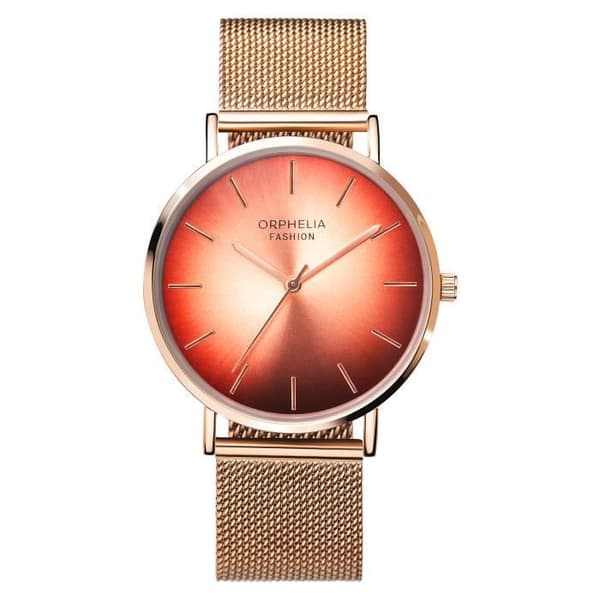 Orphelia Fashion Damklocka Analog Quartz Armband i rostfritt stål Ip-rosé OF714826