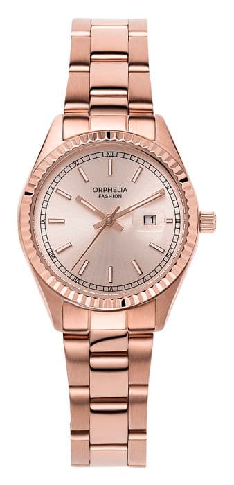 Orphelia Fashion Damklocka OF12934 - Analog kvarts - Armband i rostfritt stål - Ip-rosé