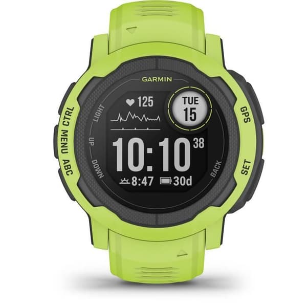 Connected klocka - GARMIN - Instinct 2 - Electric Lime