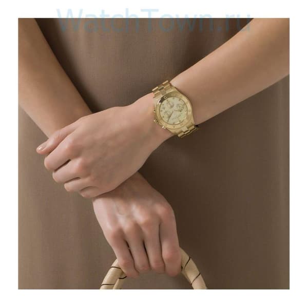 Marc Jacobs MBM3101 guldfarvet dameur