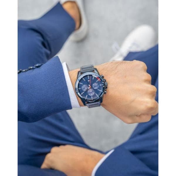 Tommy Hilfiger 1791789 Mason Blue Steel miesten kello
