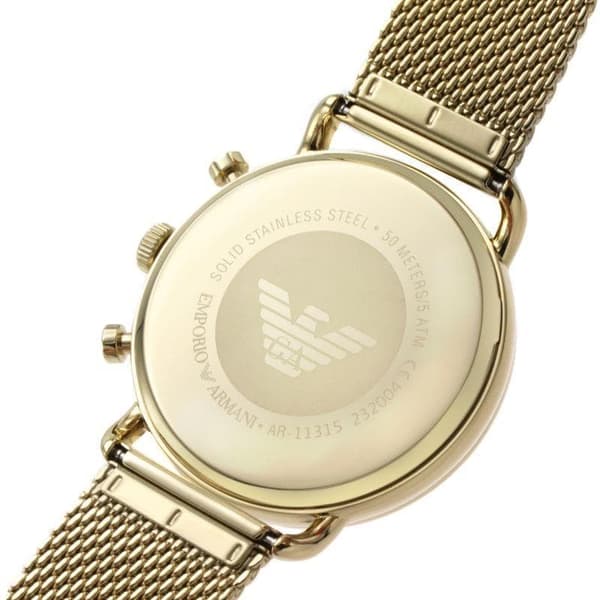 Emporio Armani AR11315 Chronograph Herreur i rustfrit stål