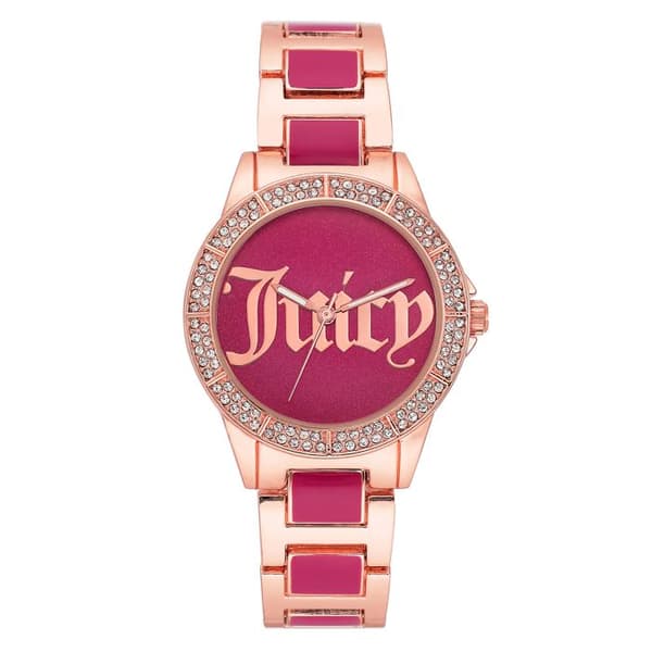 Damklocka - Juicy Couture - JC1308HPRG - Kvarts - Metall - 36 mm