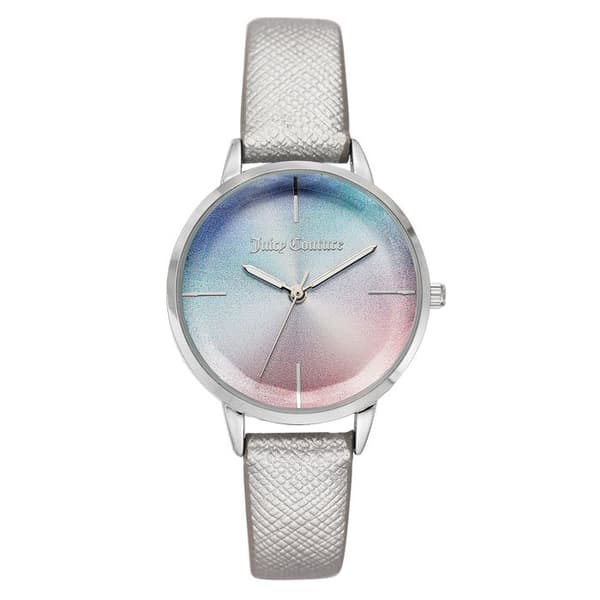 Klocka - Juicy Couture - JC1257LBSI - Läder - Kvarts - 34 mm - Chic