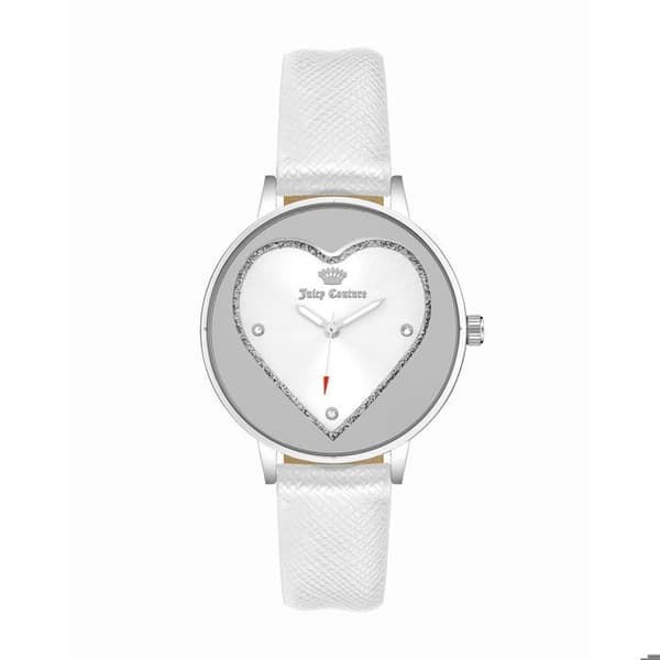 Kvinnot-watch - Juicy Couture - JC1235SVWT - Kvarts - Läder - 38mm