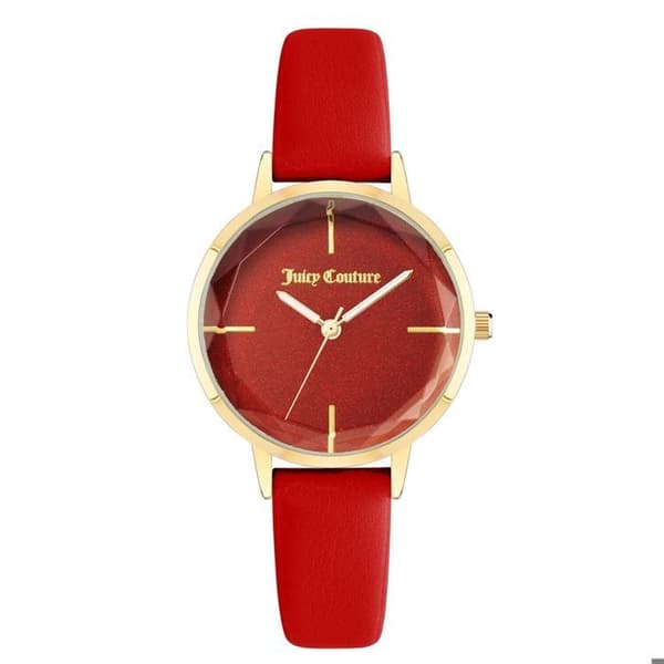 Kvinnoarmbandsur - Juicy Couture - JC1326GPRD - Läder - Kvarts - Analogt