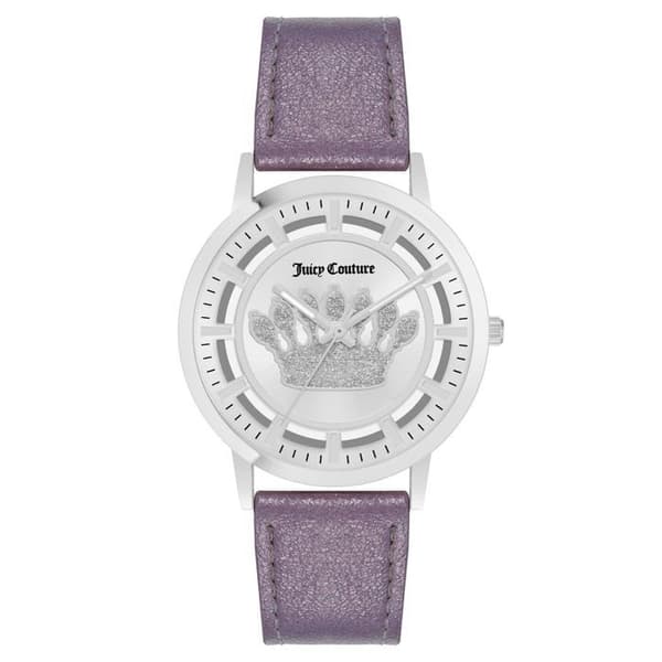 Klocka - Juicy Couture - JC1345SVLV - Läder - Kvarts - 36 mm - Dam