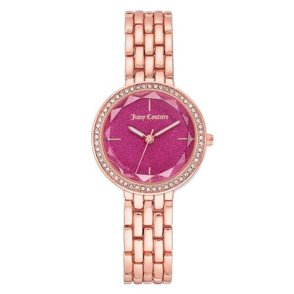 Kvinnotimer - Juicy Couture - JC1208HPRG - Kvarn - Metallarmband - Chic