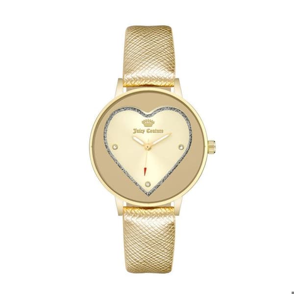 Kvinnoarmband - Juicy Couture - JC1234GPGD - Läder - Kvarts - 38mm