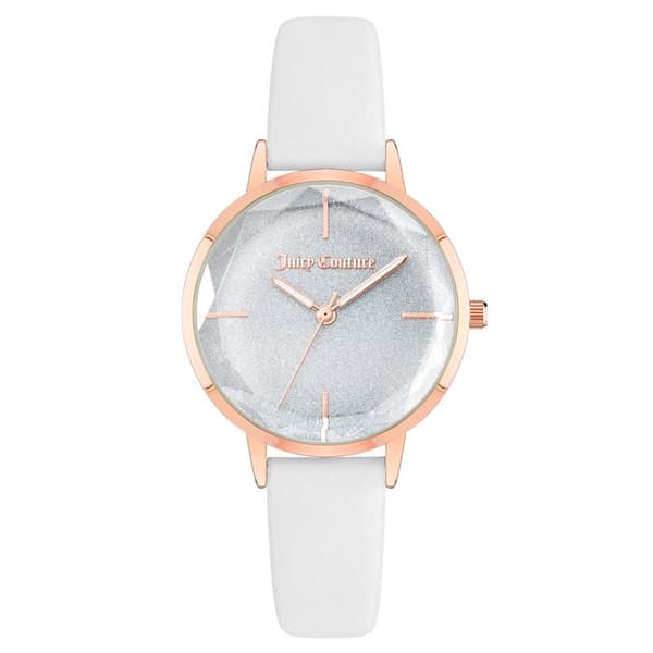 Klocka - Juicy Couture - JC1326RGWT - Läder - Kvarts - Chic