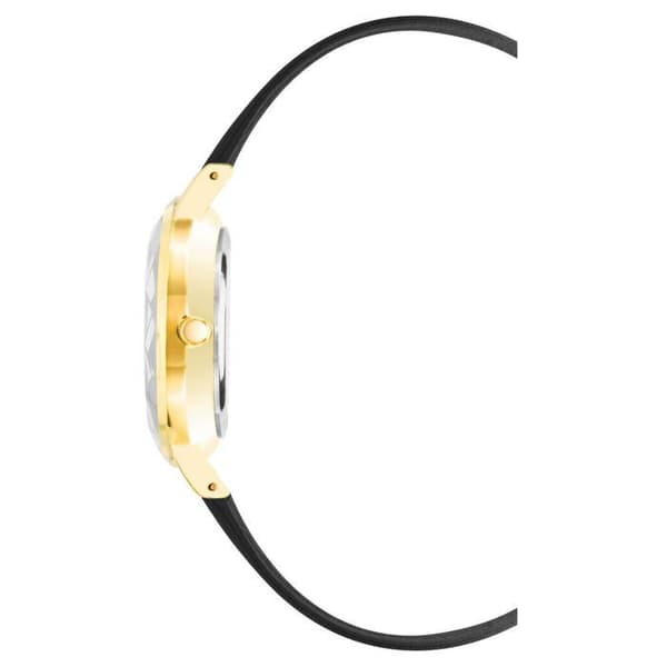 Kvinna klocka - Juicy Couture - JC1326GPBK - Svart läder - 34 mm - Kvarts