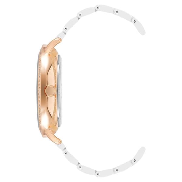 Damklocka - Juicy Couture - JC1310RGWT - Metall - 36 MM - Quartz - Roséguld