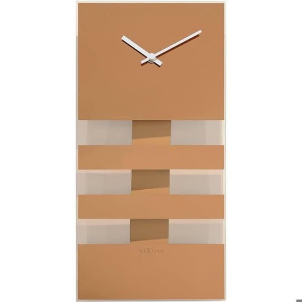 Klocka - Nextime - 2855CO - Kvarn - Glas urtavla - Chic stil