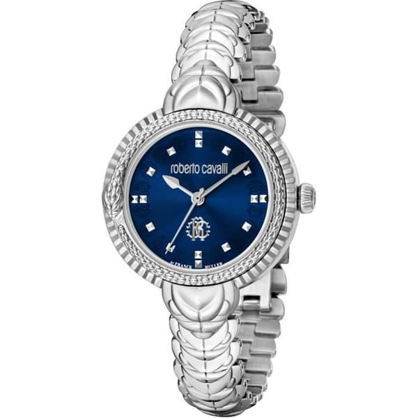 Klocka - Roberto Cavalli av Franck Muller - RV1L203M0041 - Quartz - Rostfritt stål - 32 mm