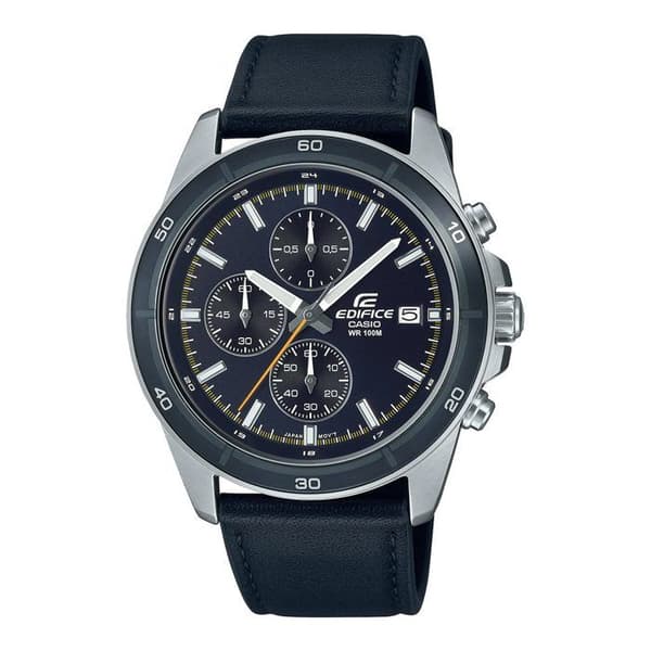 Casio Watch - Herr - EFR-526L-2CVUEF - Blått läder - 42 mm - 10 bar