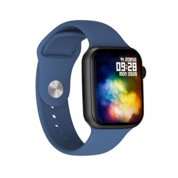 1,91" Square Dial Smartwatch DCU Colorful 2 i svart med 44,5 x 39 x 11,3 mm pekskärm, sportlägen, innehåller 2