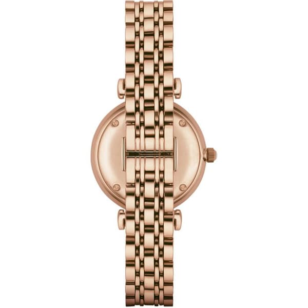 EMPORIO ARMANI AR1909 armbandsur - Dam - Kvarts - Analog - Armband i rostfritt stål - Rosa färg