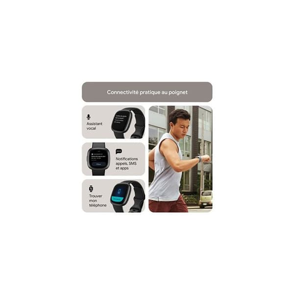 Fitbit VERSA 4 FB523BKBK Smartwatch