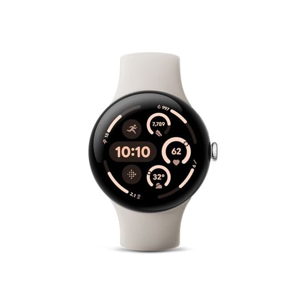 Smartklocka - GOOGLE - PIXEL WATCH 3 - AMOLED-skärm 1,5' - Avancerad hälsosporing - 4G LTE