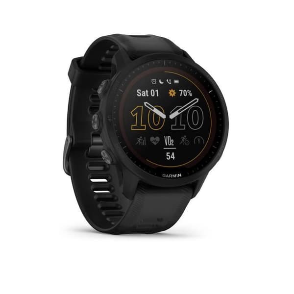 GPS-klocka - Garmin - Forerunner® 955 Solar - Pekskärm - Batteritid 20 dagar - Vattentålighet 10 ATM