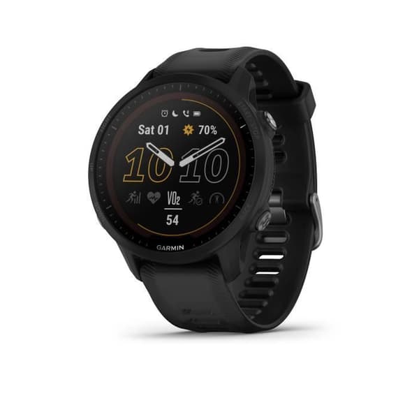 GPS-klocka - Garmin - Forerunner® 955 Solar - Pekskärm - Batteritid 20 dagar - Vattentålighet 10 ATM