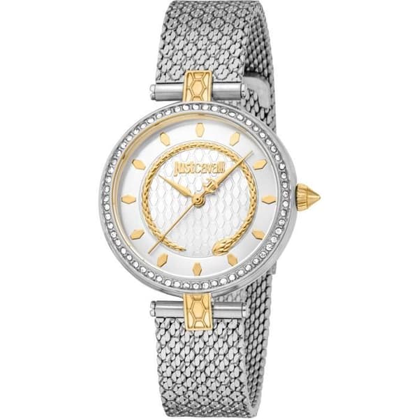 Klocka - JUST CAVALLI - Obsessive Snake JC1L240M0055 - Kvarts - Rostfritt stål - 32 mm