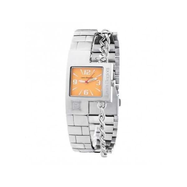 Damklocka - Laura Biagiotti - LB0043L-03M - Kvarts - Ø 26 mm - Stål - Orange