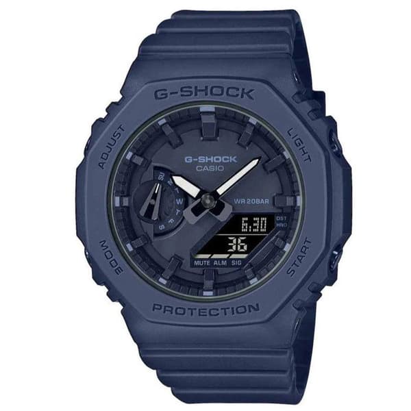 Klocka - Casio - G-Shock Classic Dam - Blå - Stötmotstånd - LED-belysning