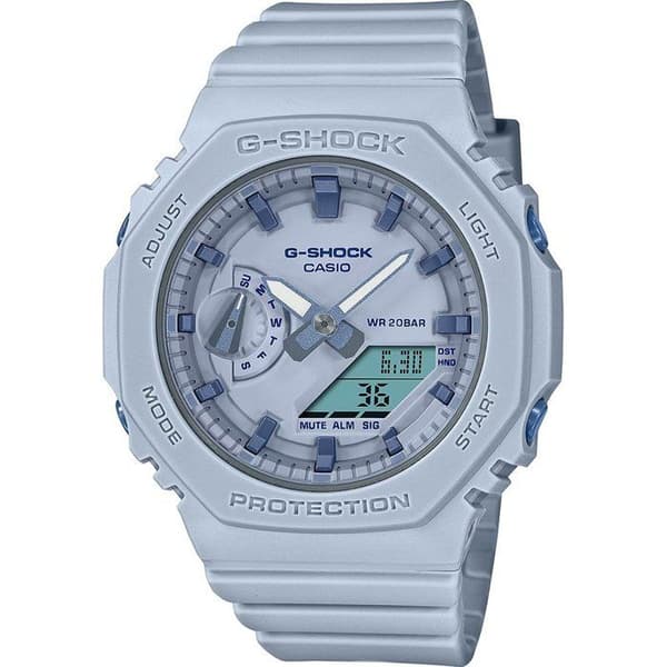 Klocka - Casio - G-Shock Classic Dam - Blå - Stötmotstånd - Vattentålighet 20 bar