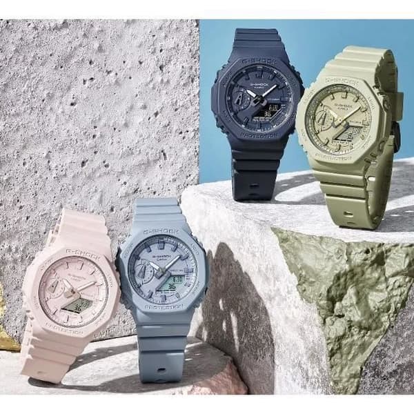 Klocka - Casio - G-Shock Classic Dam - Blå - Stötmotstånd - Vattentålighet 20 bar