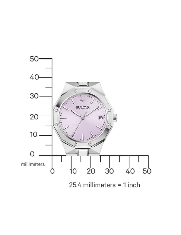 Ladies Watch Bulova 96M170, Quartz, 32mm, 10ATM