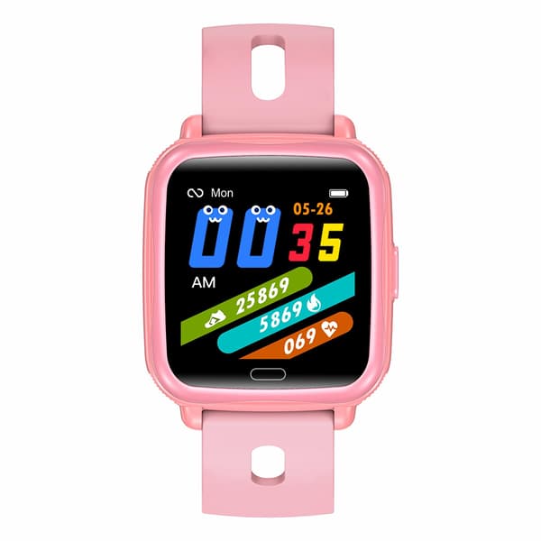 Denver SWK-110MK2 smartklokke for barn med puls- og blodtrykksmåler - Rosa