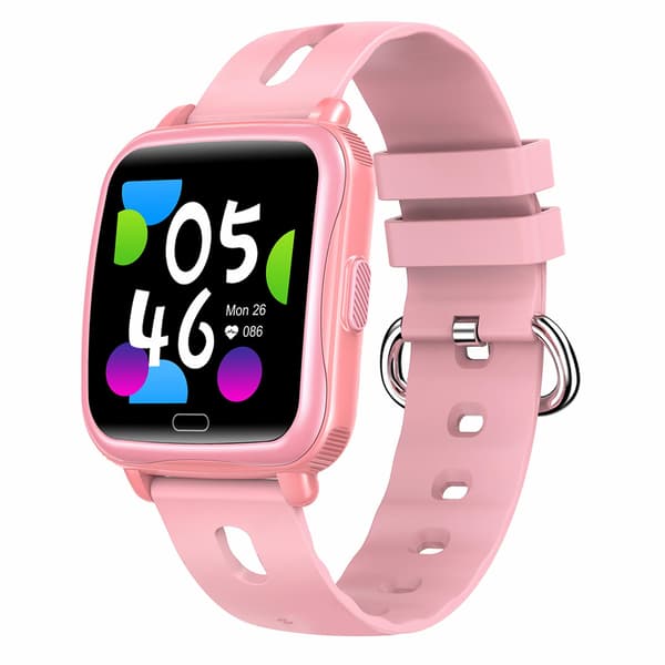 Denver SWK-110MK2 smartklokke for barn med puls- og blodtrykksmåler - Rosa