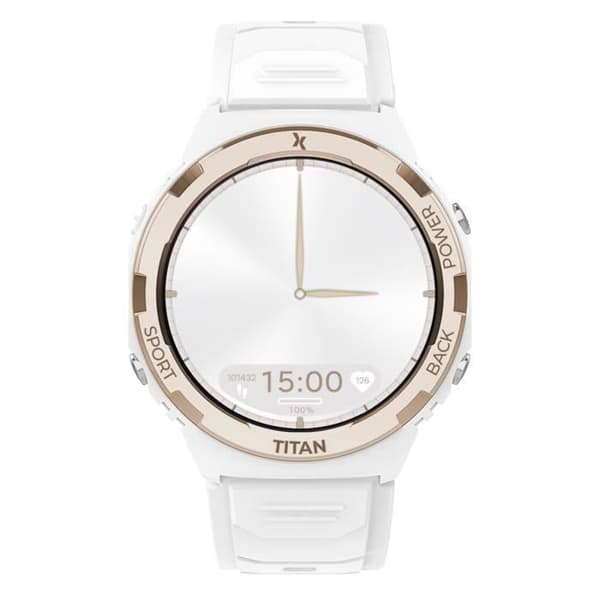 Montre Connectée FW100 IP69 5ATM Gorilla Glass 3 Titan Modell Valkiria Maxcom Vit