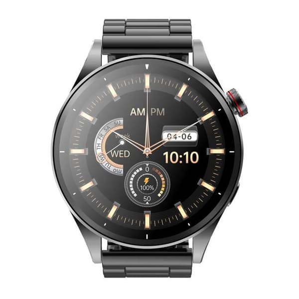 Montre Connectée FW66 IP66 IRON R med Maxcom Svart Metallarmband