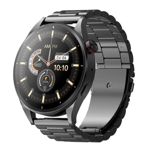 Montre Connectée FW66 IP66 IRON R med Maxcom Svart Metallarmband