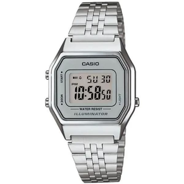Klocka - Casio - LA680WEA-7EF - Silver - Quartz - Vintage Woman