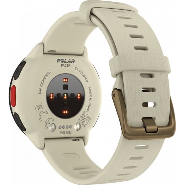 Polar Pacer -GPS-løbeur, White Cloud