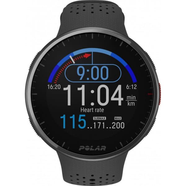 Polar Pacer Pro - GPS-løbeur, Carbon Gray