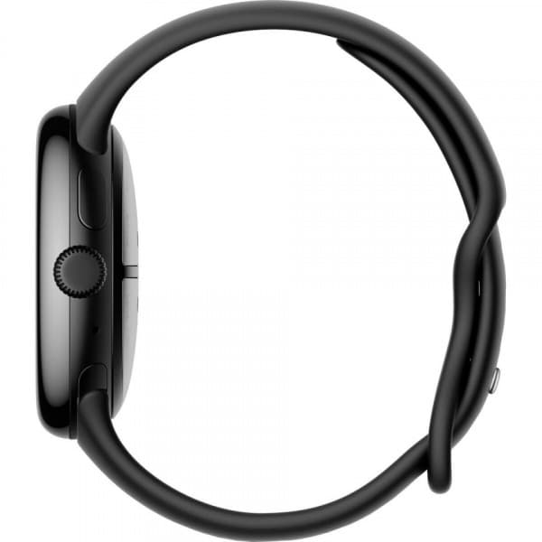 Google Pixel Watch 3 WiFi -smartklocka, 45 mm, Obsidian / Matt svart
