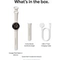Miniatyrbild 5 av 5: Google Pixel Watch 3 WiFi -smartklocka, 45 mm, Obsidian / Matt svart