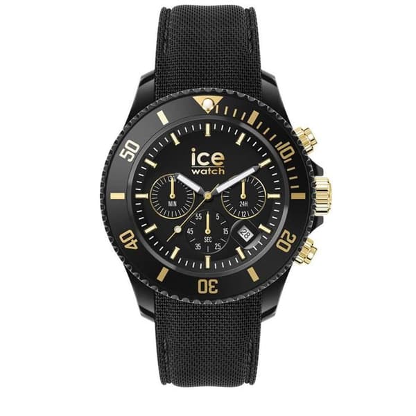 ICE WATCH klocka - Herr - 021602 - Vattentät 10 ATM - Svart silikonband