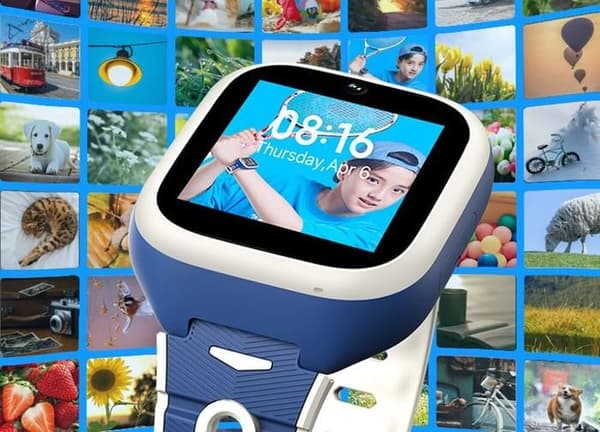 Barnsmartwatch - Xiaomi - Mibro P5 - SIM 4G - Vattentålighet IPX8 - HD-videosamtal