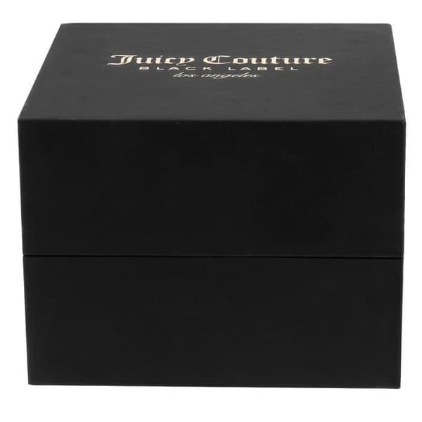 Juicy Couture svart damklocka JC/1144MTBK - Quartz - Alfanumerisk - Vuxen