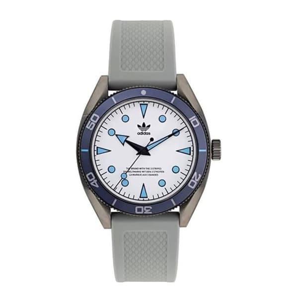 Adidas klockor AOFH22003 Grå silikonarmbandsklocka