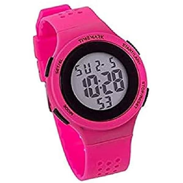 Klocka - Timemark - One Size - Rosa plast - 3 ATM Vattentät - Digital Quartz