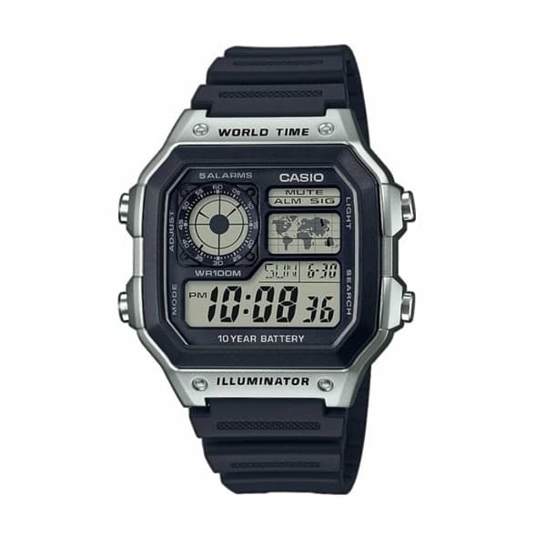 Montre Homme Casio Noir Gris