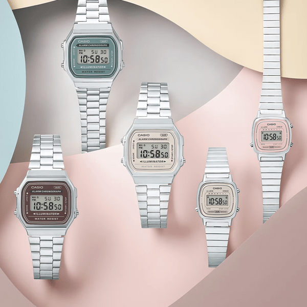 Unisex Watch Casio VINTAGE ICONIC Silver (Ø 39 mm)